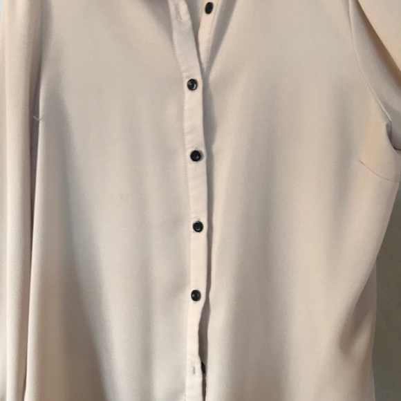 💎F21 Color block button up blouse - Picture 3 of 3